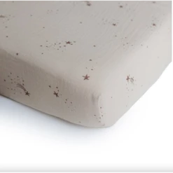 Mushie Cot Sheet VARIOUS COLOURS -METRO BABY SHOP ScreenShot2022 09 13at20.46.21