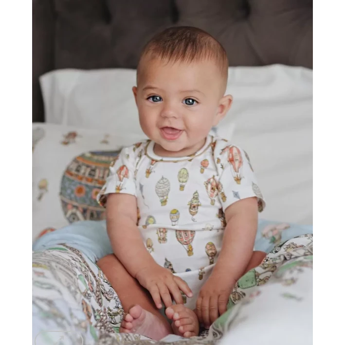 Onesie Classic – Hot Air Balloons 3 Onesie Classic – Hot Air Balloons - Image 3