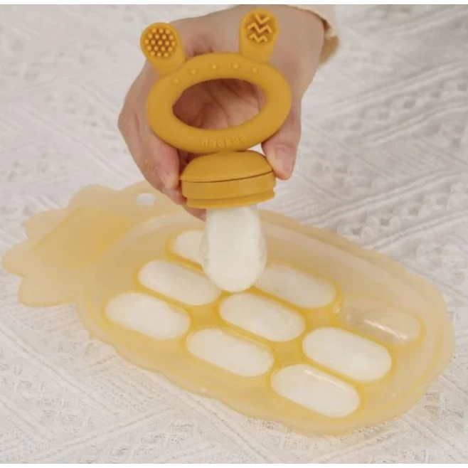 Haakaa Silicone Pineapple Nibble Tray 7 Haakaa Silicone Pineapple Nibble Tray - Image 7