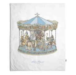 Reversible Quilt - In Bloom Blue / Carousel Blue 5 Reversible Quilt - In Bloom Blue / Carousel Blue -METRO BABY SHOP ScreenShot2022 11 22at09.46.56