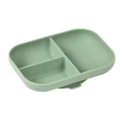 Beaba Silicone Suction Divided Plate VARIOUS COLOURS