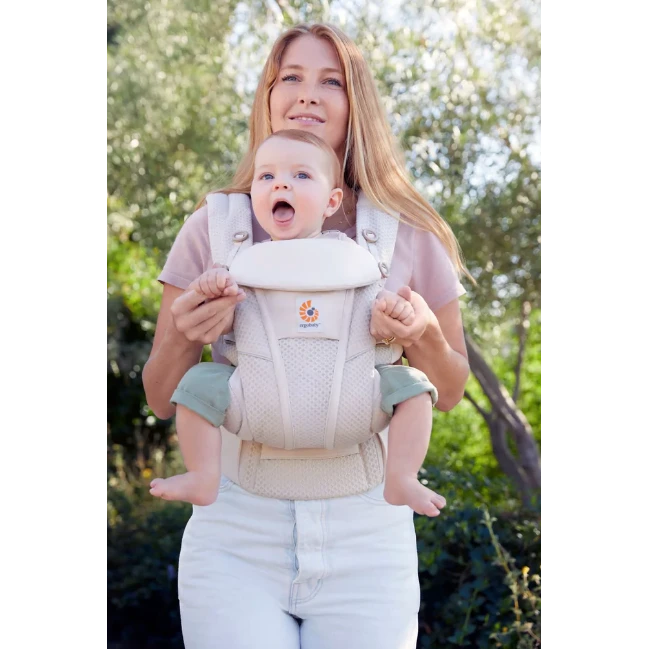 Ergobaby Omni Breeze Baby Carrier - Natural Beige 4 Ergobaby Omni Breeze Baby Carrier - Natural Beige - Image 4
