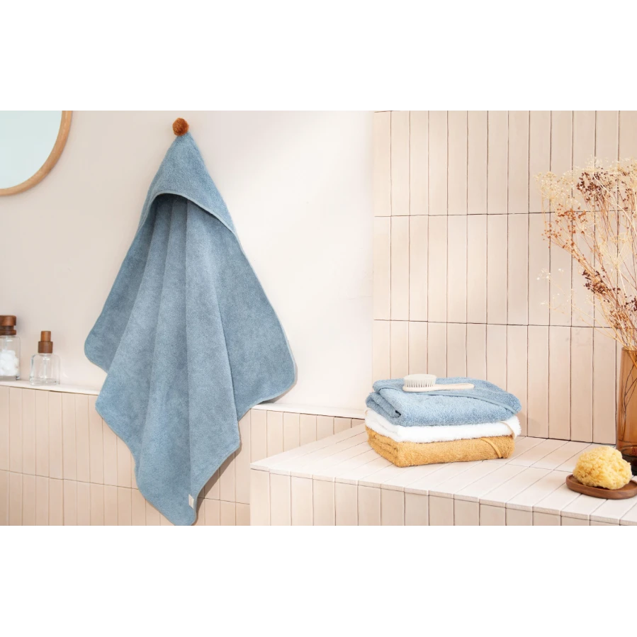 So Cute Baby Bath Cape (Pink) 2 So Cute Baby Bath Cape (Pink) - Image 2