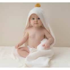 So Cute Baby Bath Cape (Pink)