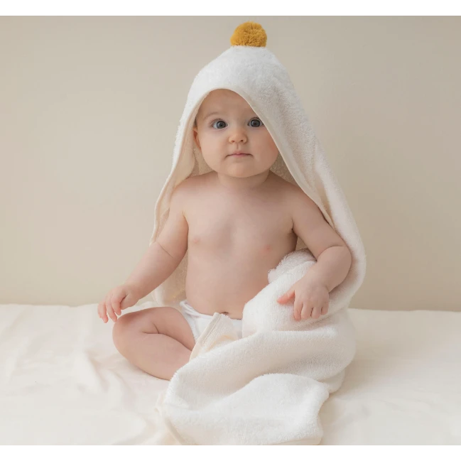 So Cute Baby Bath Cape (Pink) 1 So Cute Baby Bath Cape (Pink)