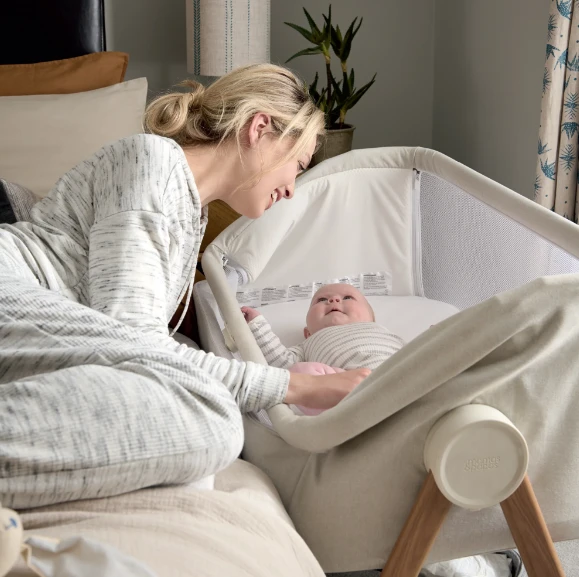 Mamas & Papas Lua Bedside Bassinet VARIOUS COLOURS 7 Mamas & Papas Lua Bedside Bassinet VARIOUS COLOURS - Image 7