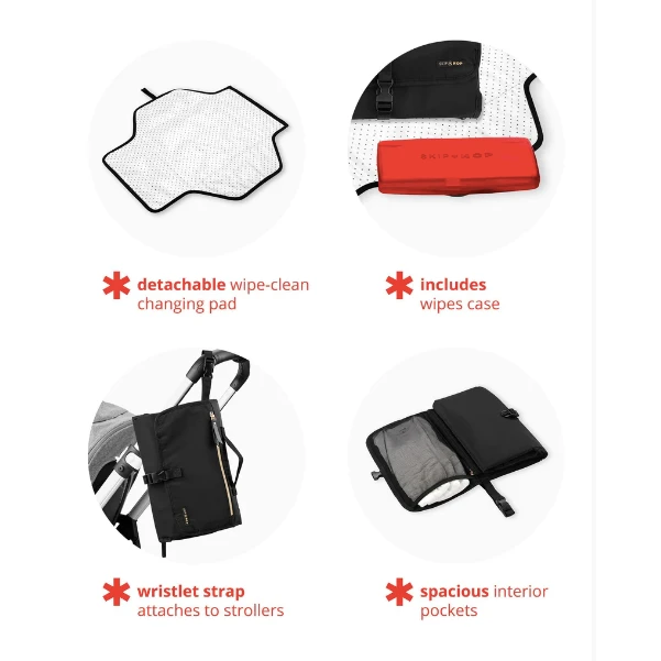 Skip Hop Envi Luxe Pronto Signature Changing Station - Eco Black 5 Skip Hop Envi Luxe Pronto Signature Changing Station - Eco Black - Image 5