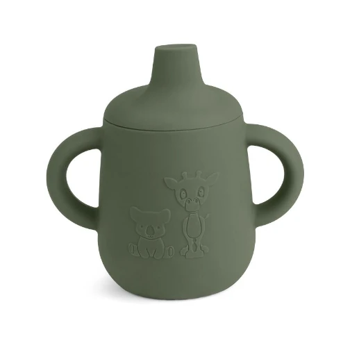 Nuuroo Aiko Silicone Cup With Sippy Lid VARIOUS COLOURS 7 Nuuroo Aiko Silicone Cup With Sippy Lid VARIOUS COLOURS - Image 7