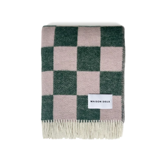 Checkerboard Blanket VARIOUS COLOURS 4 Checkerboard Blanket VARIOUS COLOURS - Image 4