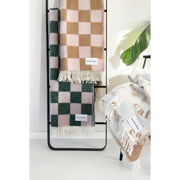 Checkerboard Blanket VARIOUS COLOURS 1 Checkerboard Blanket VARIOUS COLOURS