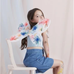 Meri-Meri Organza Flower Wings & Wand