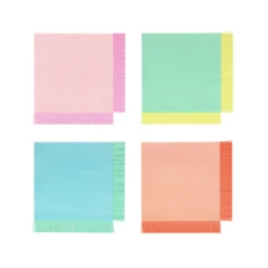 Meri-Meri Neon Fringe Large Napkins