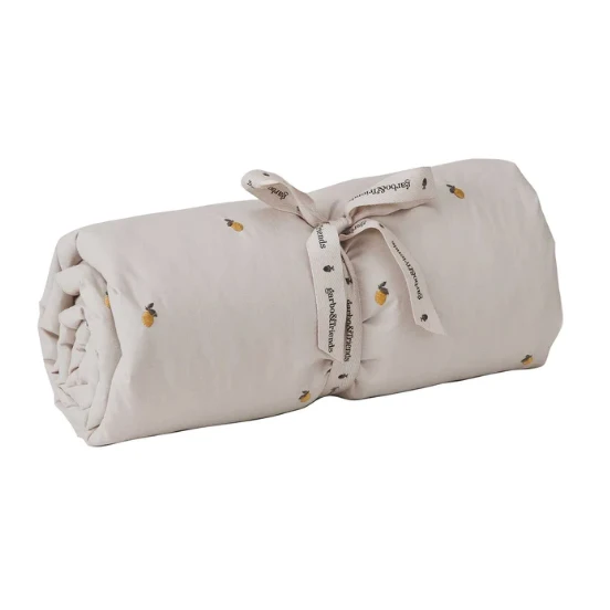 Lemon Embroidery Filled Blanket 2 Lemon Embroidery Filled Blanket - Image 2