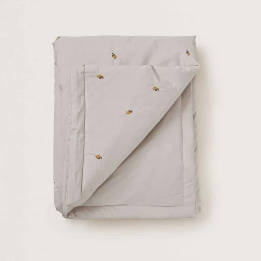 Lemon Embroidery Filled Blanket 1 Lemon Embroidery Filled Blanket