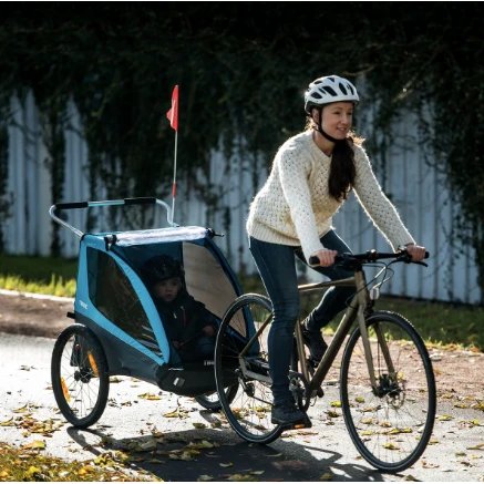 Thule Coaster XT - 2 Seat Bike Trailer 7 Thule Coaster XT - 2 Seat Bike Trailer - Image 7