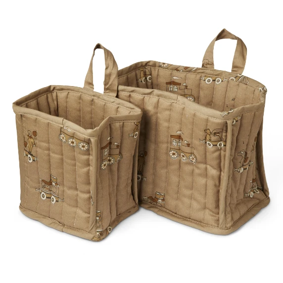 Nuuroo Lumi Quilted Basket Set 2 Nuuroo Lumi Quilted Basket Set - Image 2
