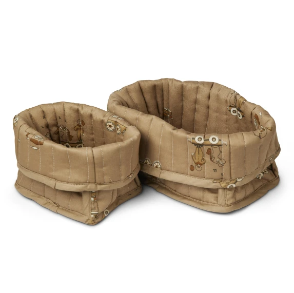 Nuuroo Lumi Quilted Basket Set 1 Nuuroo Lumi Quilted Basket Set