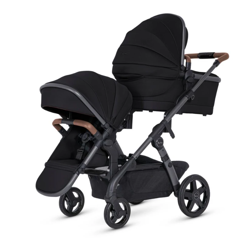Silver Cross Wave 3 Pram (Licorice) PRE ORDER 3 Silver Cross Wave 3 Pram (Licorice) PRE ORDER - Image 3
