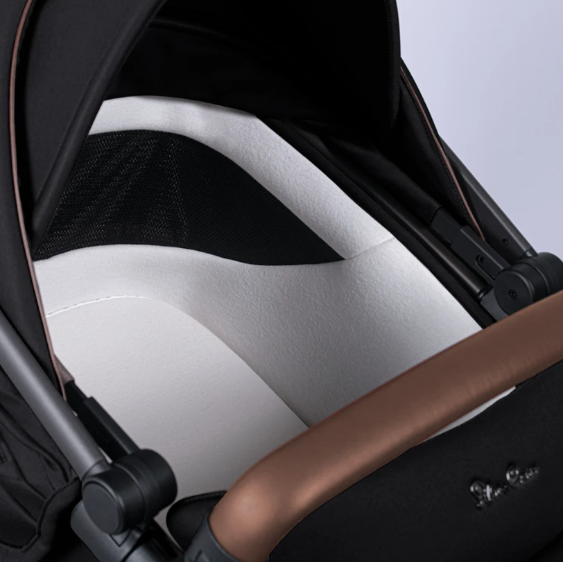 Silver Cross Wave 3 Pram (Licorice) PRE ORDER 8 Silver Cross Wave 3 Pram (Licorice) PRE ORDER - Image 8