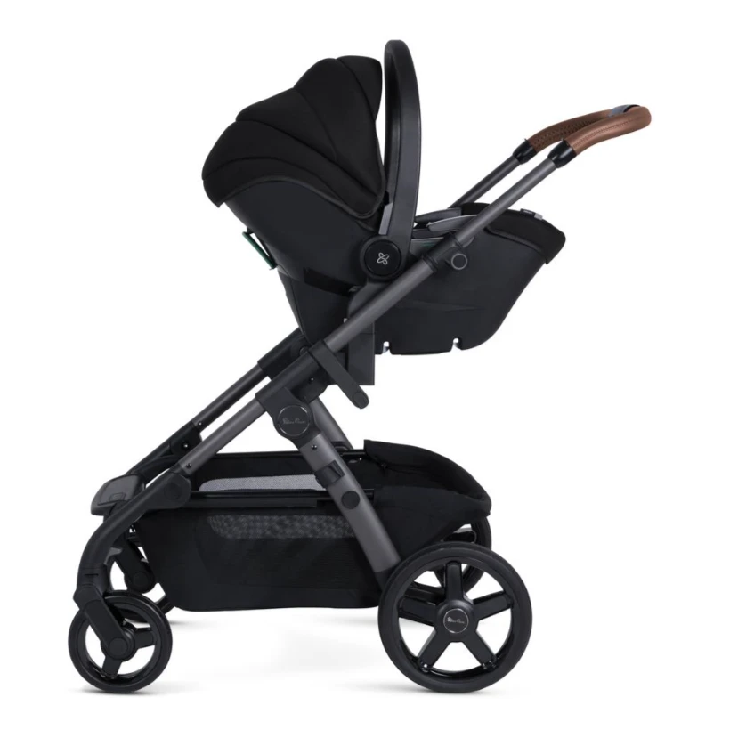 Silver Cross Wave 3 Pram (Licorice) PRE ORDER 5 Silver Cross Wave 3 Pram (Licorice) PRE ORDER - Image 5