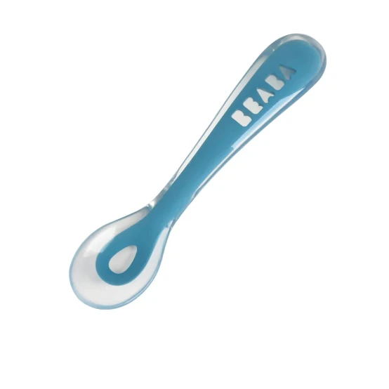 Beaba 2nd Stage Soft Silicone Spoon VARIOUS COLOURS 3 Beaba 2nd Stage Soft Silicone Spoon VARIOUS COLOURS - Image 3