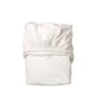 Leander Organic Cradle Sheet Set - Snow White