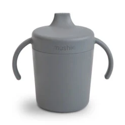 Mushie Trainer Sippy Cup VARIOUS COLOURS 14 Mushie Trainer Sippy Cup VARIOUS COLOURS -METRO BABY SHOP Smoke TrainerSippyCup