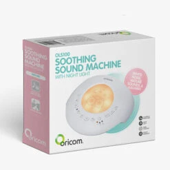Soothing Sound Machine With Night Light -METRO BABY SHOP Soothing Sound Machine with Night Light 562x562 1