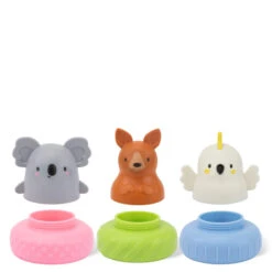 METRO BABY SHOP -METRO BABY SHOP TB 6 1524 Bath Mates Aussie Animals 04b