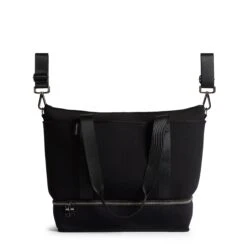 The Saturday Bag (BLACK) Neoprene Tote/Baby/Travel Bag -METRO BABY SHOP THESATURDAYBAG BLACK 1C