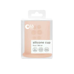 Silicone Trainer Cup VARIOUS COLOURS -METRO BABY SHOP TrainingCup Coral 1