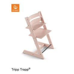 Stokke Tripp Trapp Chair VARIOUS COLOURS -METRO BABY SHOP TrippTrapp SerenePink 181221.3D.SP