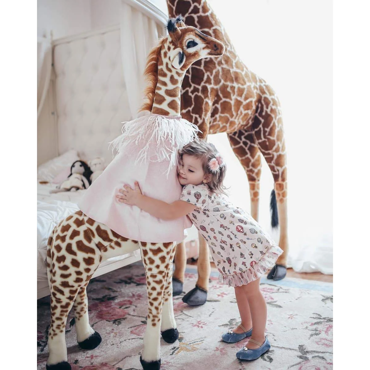 Velour Party Dress - Hot Air Balloon 4 Velour Party Dress - Hot Air Balloon - Image 4