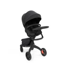 Stokke Xplory X Carry Cot - Rich Black 9 Stokke Xplory X Carry Cot - Rich Black -METRO BABY SHOP Xplory X RichBlack SeatAngledLeft 200804 config2160