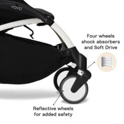Stokke YOYO³ Pram With Newborn Pack 39 Stokke YOYO³ Pram With Newborn Pack -METRO BABY SHOP YOYO3 frame wheels features 400x ede41405 8d38 4fb4 ba96 d6fc812990e0 1