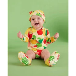 Long Sleeve Bodysuit VARIOUS STYLES -METRO BABY SHOP apple bodysuit booties baby hat bib 1130x1130 37727f13 f295 4275 870c 7deca4f75728