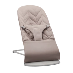 Bouncer Bliss Woven Petal Quilt - Sand Grey