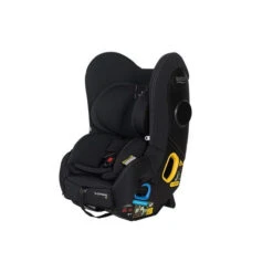 Britax Safe-n-Sound B-compaq Ifix TEX - Black -METRO BABY SHOP britax sns b compaq ifix tex web package 45 degree left 570x428px