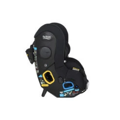 Britax Safe-n-Sound B-compaq Ifix TEX - Black -METRO BABY SHOP britax sns b compaq ifix tex web package side right 570x428px