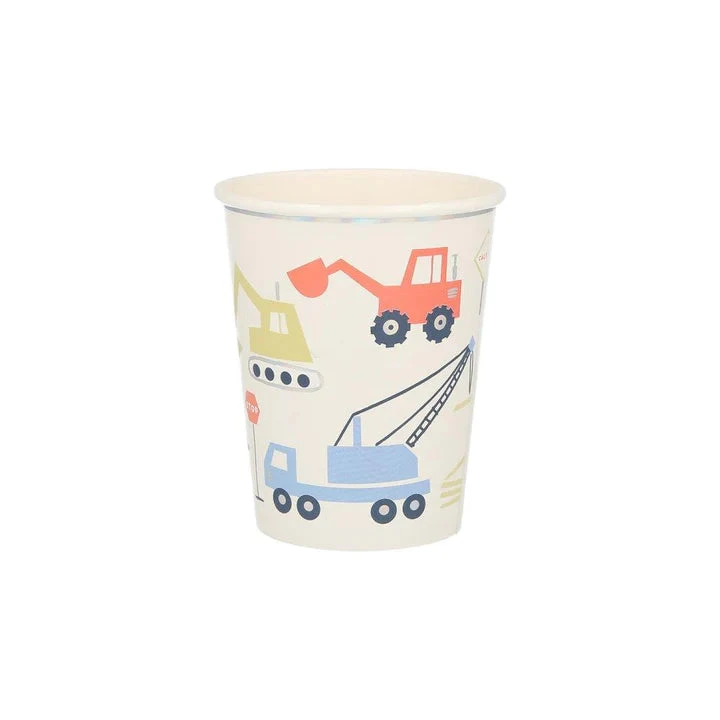 Meri-Meri Construction Cups 1 Meri-Meri Construction Cups