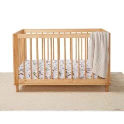 Fitted Cot Sheet - Safari