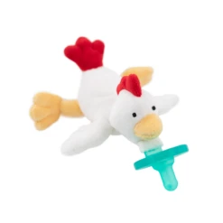 Wubbanub Pacifier -METRO BABY SHOP doodle doo rooster angle1
