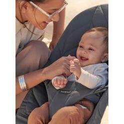 Bouncer Bliss Cotton Petal Quilt - Anthracite PRE ORDER MAY -METRO BABY SHOP en gb babybjorn bouncer bliss anthracite cotton petal quilt 01