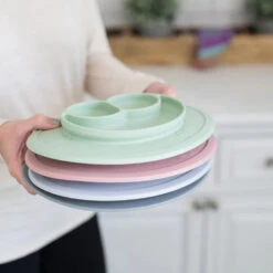 Ezpz Mini Mat - Blush -METRO BABY SHOP ezpz Product Photos Mini Mat Stack Serve 750x c91642cf 8e51 44ce a068 e4ea8df631bc 1