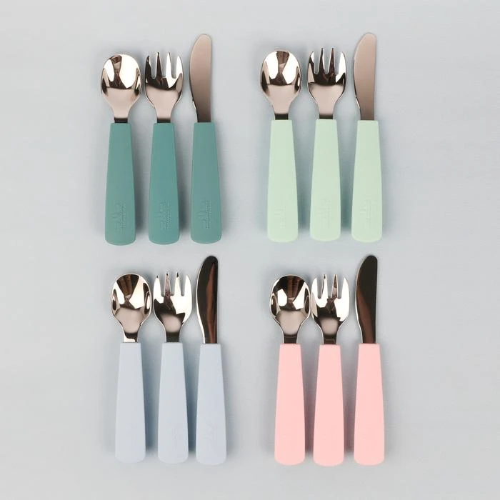 Toddler Feedie Cutlery Set VARIOUS COLOURS 1 Toddler Feedie Cutlery Set VARIOUS COLOURS