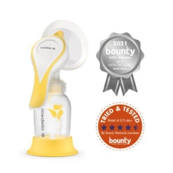 Medela Harmony Manual Breast Pump (with Flex) -METRO BABY SHOP harmony pumpset keyvisual BountyAward TriedandTested
