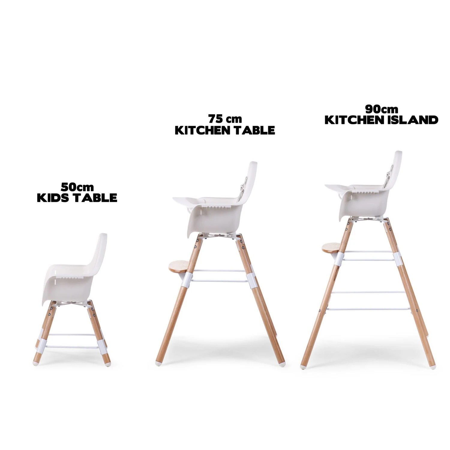 Childhome Evolu 2 High Chair VARIOUS COLOURS 6 Childhome Evolu 2 High Chair VARIOUS COLOURS - Image 6