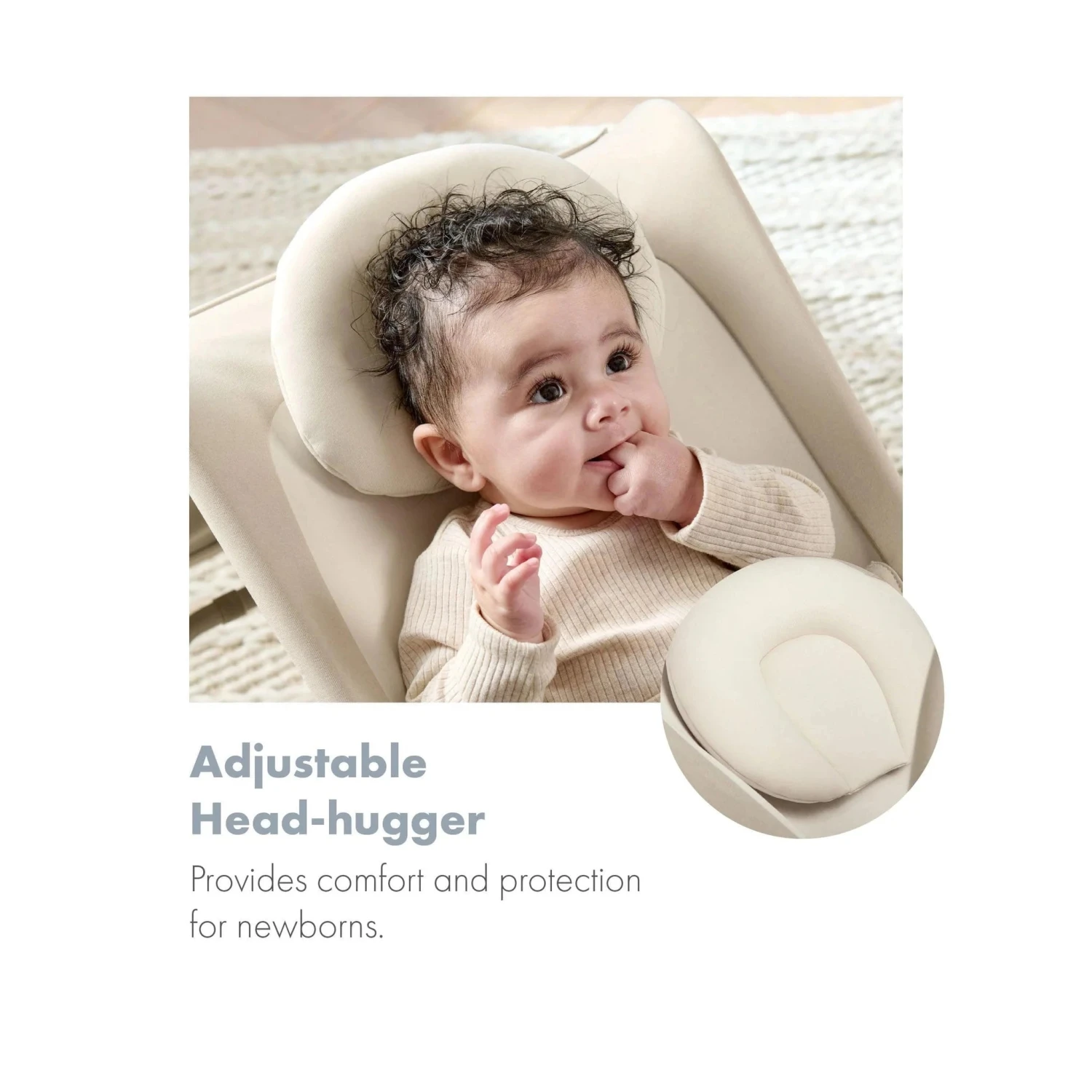 Mamas & Papas Tempo 3-in-1 Rocker/Bouncer - Sand 5 Mamas & Papas Tempo 3-in-1 Rocker/Bouncer - Sand - Image 5