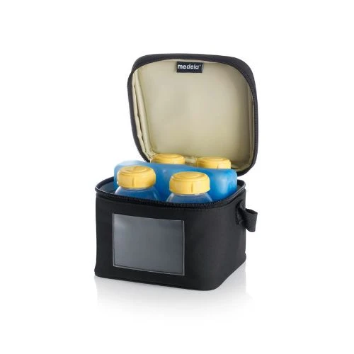 Medela Cooler Bag With 4 Breastmilk Bottles 150ml 2 Medela Cooler Bag With 4 Breastmilk Bottles 150ml - Image 2