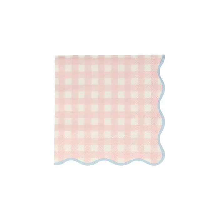 Meri-Meri Gingham Small Napkins 2 Meri-Meri Gingham Small Napkins - Image 2